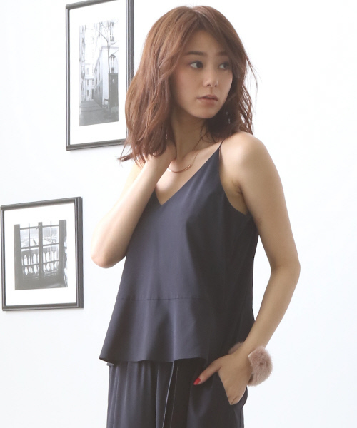 Rouge Vif ルージュヴィフ の シルクキャミソール キャミソール Wear