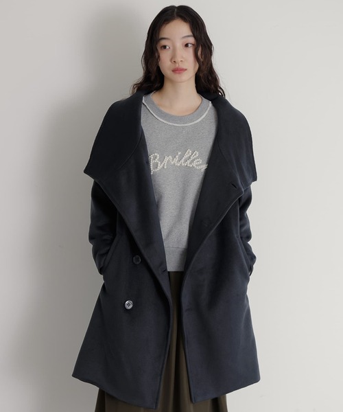 【12月16日まで限定価格！】somari imaginationMA-1コート スタンドカラー主役ロングコート』（その他アウター）｜somari