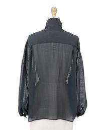 Drawer ドゥロワー ボウタイ シャツ 長袖 トップス Drawer（ドゥロワー）の「Drawer ボウタイ ブラウス（シャツ