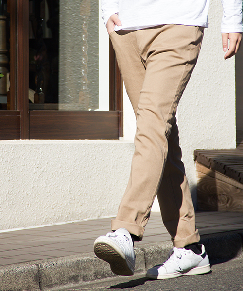 FRP(エフアールピー)の「【ハート】ストレッチスキニーパンツ(その他パンツ・メンズ・ワインレッド/ネイビー/マスタード/オレンジ/ブラウン/ホワイト/ブルー/カーキ/グレー/ブラック/チャコールグレー/ダークブラウン/グリーン/レッド・XL/SS/M/L/S)」の6枚目の写真