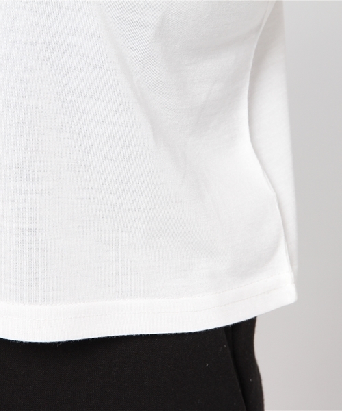 jouetie（ジュエティ）の「ネックシシュウショートTEE（Tシャツ/カットソー・レディース・ブラック/ベビーピンク/オフホワイト・MEDIUM）」の9枚目の写真