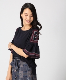 GLOBAL WORK | 【吸水速乾】キカガクシシュウT半袖/759647(Tシャツ/カットソー)