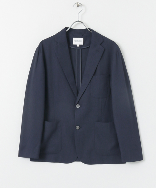 URBAN RESEARCH(アーバンリサーチ)の「COOL DRY KARAMI 2B JACKET(テーラードジャケット・メンズ・グレー/ネイビー・MEDIUM/LARGE)」の8枚目の写真