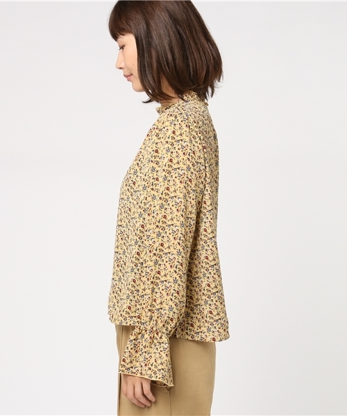 Honeys（ハニーズ）の「衿フリルブラウス（シャツ/ブラウス・レディース・ブルー系その他/ホワイト系その他/ブルー系その他2/イエロー系その他・L/M）」の6枚目の写真