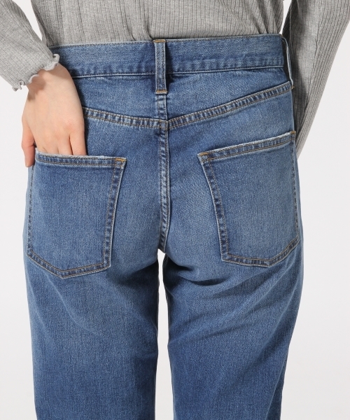 GLOBAL WORK(グローバルワーク)の「DENIMロールアップ/770896(デニムパンツ・レディース・ブルー・LARGE/MEDIUM)」の7枚目の写真