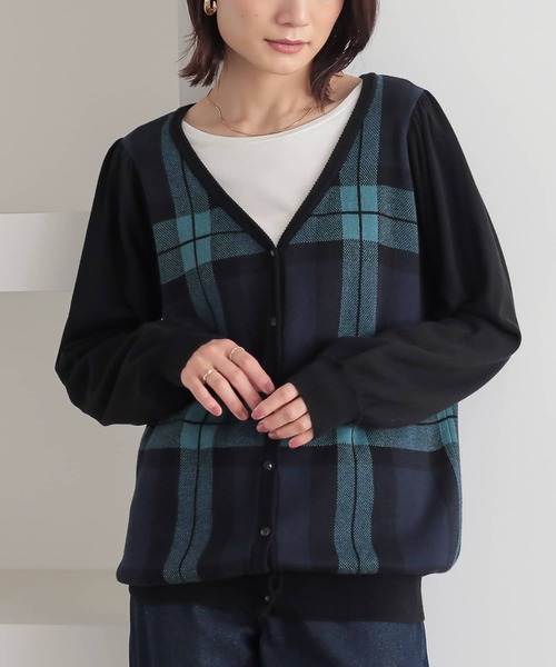 osharewalker(オシャレウォーカー)の「『ブラックウォッチカーディガン』(カーディガン/ボレロ・レディース・グリーン系その他・2/1)」の21枚目の写真