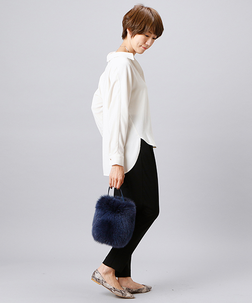 RIVE DROITE（リヴドロワ）の「マットポンチジョッパーパンツ（その他パンツ・レディース・ブラック/グリーン/キャメル・38/36）」の7枚目の写真