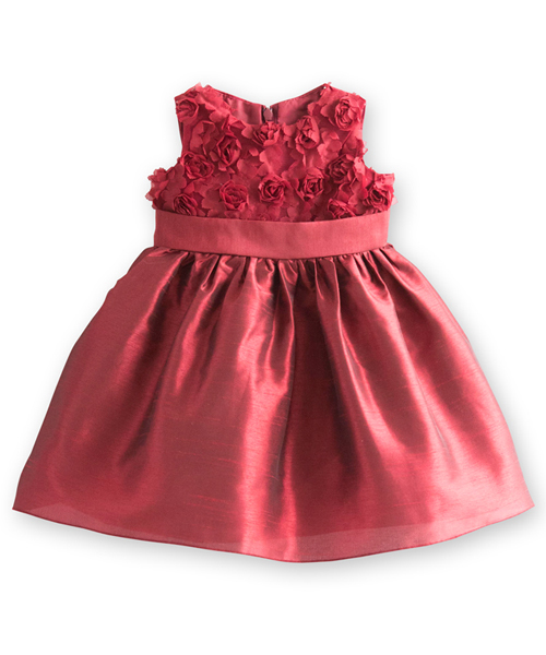 Catherine Cottage（キャサリンコテージ）の「ローズパーティーベビードレス（ドレス・キッズ・グリーン/ゴールド/レッド/ピンク/シルバー・80/90）」の8枚目の写真