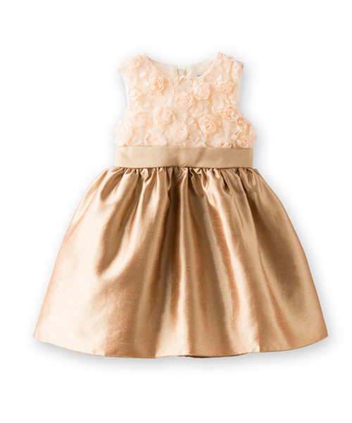 Catherine Cottage（キャサリンコテージ）の「ローズパーティーベビードレス（ドレス・キッズ・グリーン/ゴールド/レッド/ピンク/シルバー・80/90）」の10枚目の写真