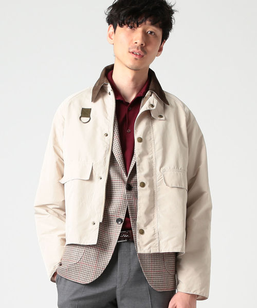 Barbour（バブアー）の「◎Barbour / 別注 ORIGINAL SPEY シェイプメモリー ジャケット（ブルゾン・メンズ・ベージュ/クリーム・L/M/S/XS/X-LARGE）」の4枚目の写真