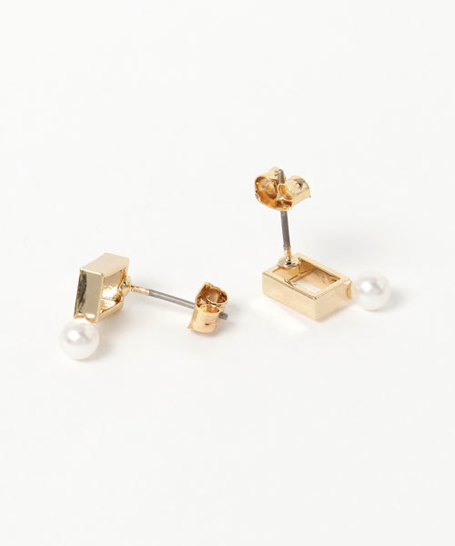 petitcro（プティクロ）の「ポイントパールピアス（ピアス（両耳用）・レディース・ゴールド/ゴールド系その他3/ゴールド系その他4/ゴールド系その他2・ONE SIZE）」の5枚目の写真