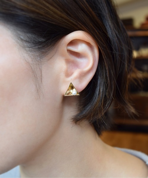 petitcro（プティクロ）の「ポイントパールピアス（ピアス（両耳用）・レディース・ゴールド/ゴールド系その他3/ゴールド系その他4/ゴールド系その他2・ONE SIZE）」の9枚目の写真