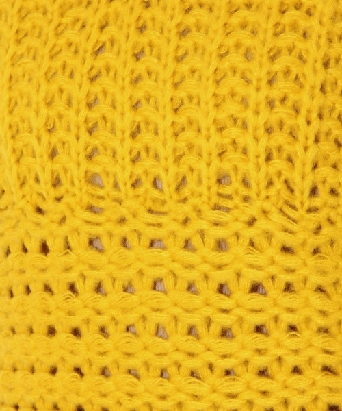 niko and...（ニコアンド）の「オリジナル棒針ニットプルオーバー（ニット/セーター・レディース・イエロー/ピンク/アイボリー・FREE）」の5枚目の写真