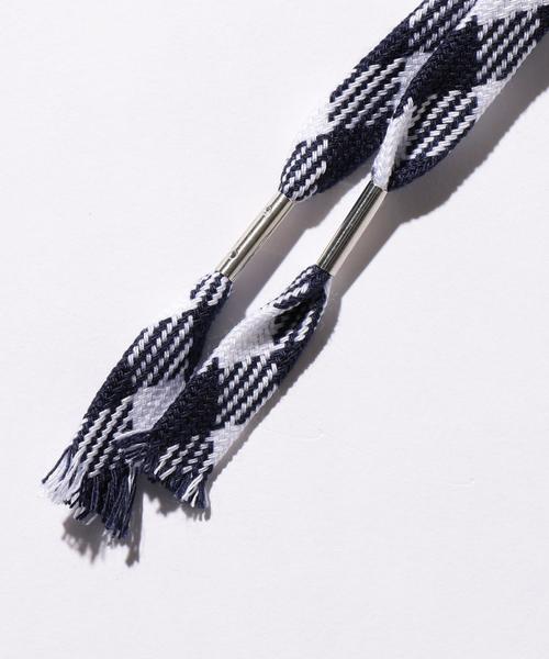 Jieda（ジエダ）の「＜JieDa＞ SHOE LACE BELT/シューレースベルト（ベルト・メンズ・レッド/ネイビー・FREE）」の4枚目の写真