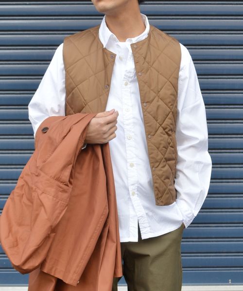 SHIPS(シップス)の「SC: "Shuttle notes" ギザコットン 3WAY フーデッド コート(モッズコート・メンズ・ネイビー/オリーブ/キャメル・LARGE/MEDIUM/SMALL/X-LARGE)」の8枚目の写真
