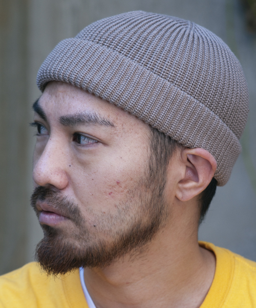 RACAL（ラカル）の「スケートニットキャップ/SK8 Knit CAP（ニットキャップ/ビーニー・メンズ・ブラック/パープル/ゴールド/オレンジ/グリーン/ベージュ系その他/チャコール・FREE）」の19枚目の写真
