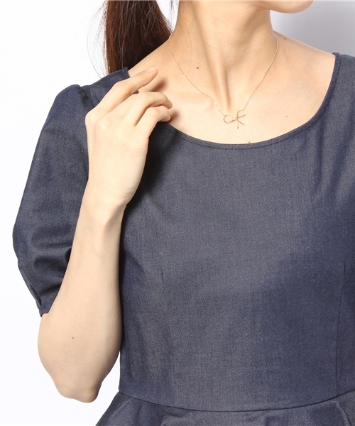 Soareak（ソアリーク）の「【by boe】 リボンネックレス L（ネックレス・レディース・ゴールド・FREE）」の4枚目の写真