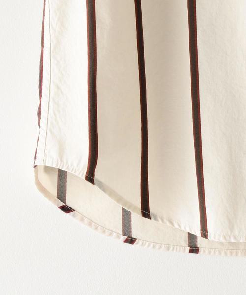 Steven Alan（スティーブンアラン）の「＜Steven Alan＞ DOBBY STRIPE SINGLE NEEDLE SHIRT/シャツ（シャツ/ブラウス・メンズ・ナチュラル・MEDIUM/LARGE/SMALL/X-LARGE）」の5枚目の写真