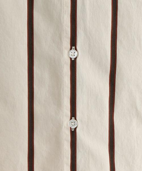 Steven Alan（スティーブンアラン）の「＜Steven Alan＞ DOBBY STRIPE SINGLE NEEDLE SHIRT/シャツ（シャツ/ブラウス・メンズ・ナチュラル・MEDIUM/LARGE/SMALL/X-LARGE）」の7枚目の写真