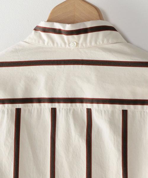 Steven Alan（スティーブンアラン）の「＜Steven Alan＞ DOBBY STRIPE SINGLE NEEDLE SHIRT/シャツ（シャツ/ブラウス・メンズ・ナチュラル・MEDIUM/LARGE/SMALL/X-LARGE）」の8枚目の写真