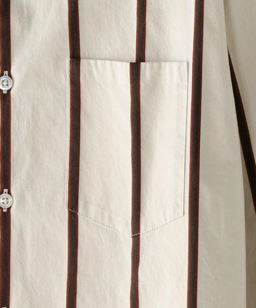 Steven Alan（スティーブンアラン）の「＜Steven Alan＞ DOBBY STRIPE SINGLE NEEDLE SHIRT/シャツ（シャツ/ブラウス・メンズ・ナチュラル・MEDIUM/LARGE/SMALL/X-LARGE）」の9枚目の写真