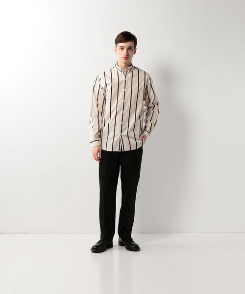 Steven Alan（スティーブンアラン）の「＜Steven Alan＞ DOBBY STRIPE SINGLE NEEDLE SHIRT/シャツ（シャツ/ブラウス・メンズ・ナチュラル・MEDIUM/LARGE/SMALL/X-LARGE）」の10枚目の写真