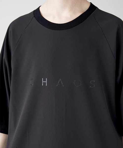 NOISE MAKER（ノイズメーカー）の「クリアプリント裾リブビッグTシャツ（Tシャツ/カットソー・メンズ・ブラック/オフホワイト/ライトグリーン・FREE）」の5枚目の写真