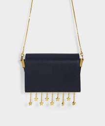 CHARLES & KEITH | チェーンディテールクロスボディバッグ / CHARM DETAIL CROSSBODY BAG(ショルダーバッグ)
