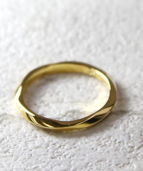 YArKA（ヤーカ）の「【YArKA/ヤーカ】silver925 twist ring [taif]/シルバー925 ツイストリング（リング・レディース・ブラック/シルバー/ゴールド・#13/#11/#15/#9/#7/#17/#21/#19）」の14枚目の写真