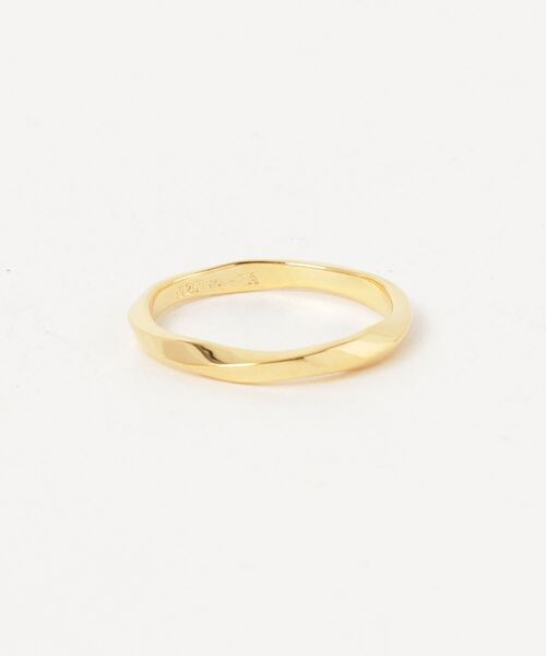 YArKA（ヤーカ）の「【YArKA/ヤーカ】silver925 twist ring [taif]/シルバー925 ツイストリング（リング・レディース・ブラック/シルバー/ゴールド・#13/#11/#15/#9/#7/#17/#21/#19）」の6枚目の写真