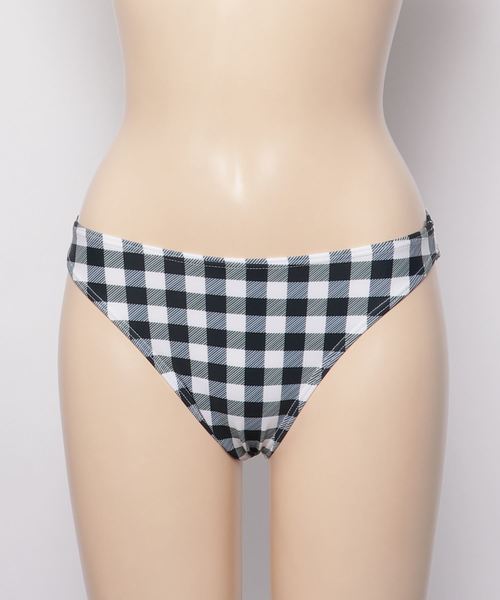 KOBE LETTUCE（コウベレタス）の「選べる3Typeビキニショーツ（水着・レディース・ブラック/オフホワイト/ピンク/イエロー/ホワイト系その他/ブラック系その他/イエロー系その他/ピンク系その他/ドット/チェック/ホワイト系その他2/ホワイト系その他3/ホワイト系その他4/ホワイト系その他5/ブラック系その他2/ブラック系その他3/ブラック系その他4/ブラック系その他5/ブラック系その他6/イエロー系その他2/ピンク系その他2・FREE）」の21枚目の写真