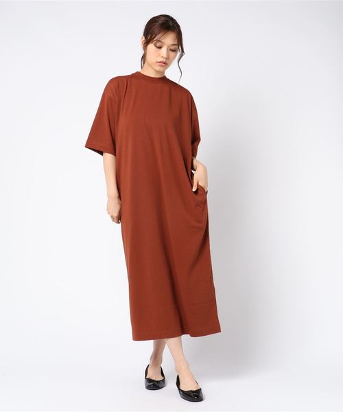 AMERICAN HOLIC（アメリカンホリック）の「・ロングカットマキシワンピース（ワンピース・レディース・ブラック/テラコッタ/グレー系その他/カーキ・FREE）」の17枚目の写真