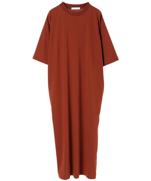 AMERICAN HOLIC（アメリカンホリック）の「・ロングカットマキシワンピース（ワンピース・レディース・ブラック/テラコッタ/グレー系その他/カーキ・FREE）」の7枚目の写真