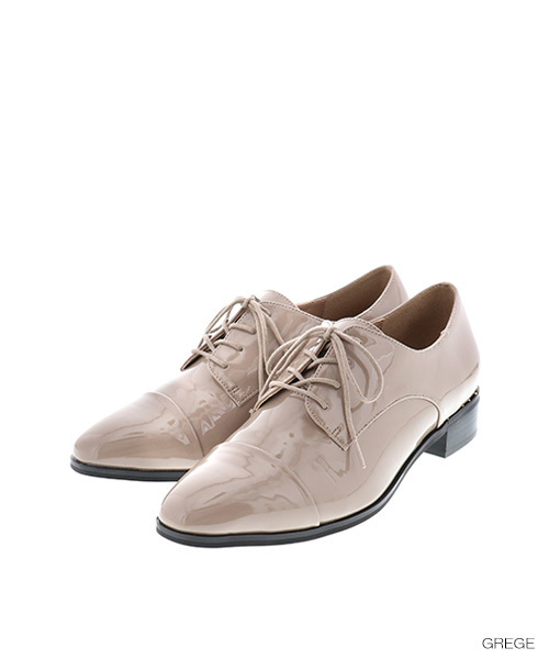 RANDA（ランダ）の「CAMILLE BIS RANDA/スタッズヒールオックスフォードシューズ（ドレスシューズ・レディース・ブラック/ベージュ系その他・S/M/L/LL）」の3枚目の写真