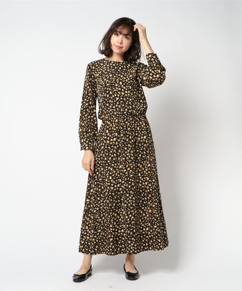 ottilie（オティーリエ）の「レオパード柄ワンピース（ワンピース