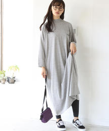coen | 【1M】 ドライジャージーマキシワンピース(ワンピース)