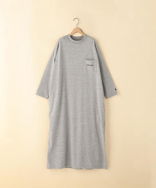 coen（コーエン）の「【1M】 ドライジャージーマキシワンピース（ワンピース・レディース・グレー/ネイビー・FREE）」の3枚目の写真