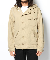 HYSTERIC GLAMOUR | GHOST WOLVES pt ニッティッシュクロスフーデッドJK(ブルゾン)