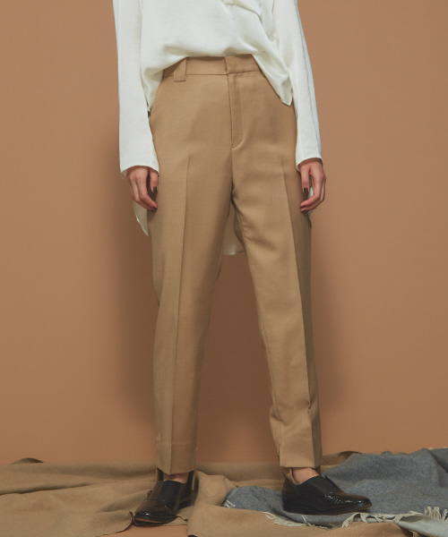 Abahouse Devinette（ドゥヴィネット）の「クリースパンツ（その他パンツ・レディース・ベージュ/グレー/ダークネイビー・40/38/36）」の2枚目の写真