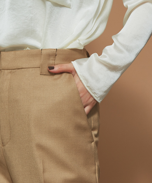 Abahouse Devinette（ドゥヴィネット）の「クリースパンツ（その他パンツ・レディース・ベージュ/グレー/ダークネイビー・40/38/36）」の9枚目の写真