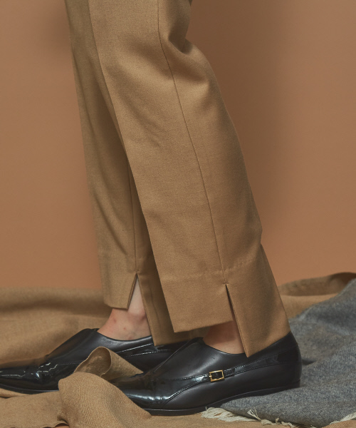 Abahouse Devinette（ドゥヴィネット）の「クリースパンツ（その他パンツ・レディース・ベージュ/グレー/ダークネイビー・40/38/36）」の10枚目の写真