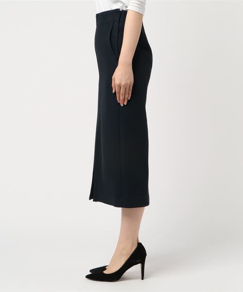 Abahouse Devinette(ドゥヴィネット)の「フロントスリットスカート(スカート・レディース・ネイビー/ピンク・38/36)」の4枚目の写真