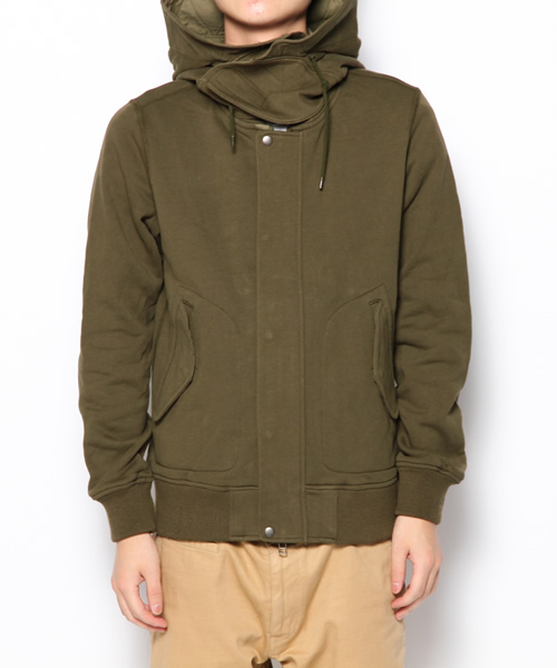 BEAMS（ビームス）の「BEAMS / レイズド モッズ スウェットパーカー（パーカー・メンズ・ブラック/オリーブ・SMALL/MEDIUM/LARGE/X-LARGE）」の13枚目の写真