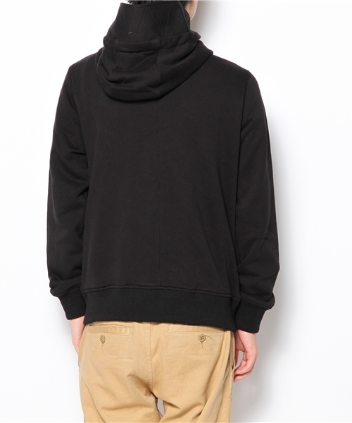 BEAMS（ビームス）の「BEAMS / レイズド モッズ スウェットパーカー（パーカー・メンズ・ブラック/オリーブ・SMALL/MEDIUM/LARGE/X-LARGE）」の4枚目の写真