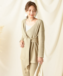 DouDou | ワッフルカシュ風プルオーバー(Tシャツ/カットソー)