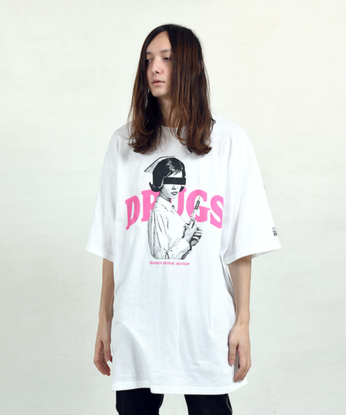 ミルクボーイ Tシャツ ナース MILKBOY ヒステリック トラバス anko MILKBOY（ミルクボーイ）の「【MILKBOY】NURSE Tシャツ（Tシャツ