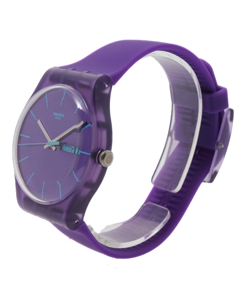 BEAUTY&YOUTH UNITED ARROWS（ビューティーアンドユースユナイテッドアローズ）の「＜SWATCH＞ PURPLE REBEL¨（アナログ腕時計・メンズ・パープル・フリー）」の3枚目の写真