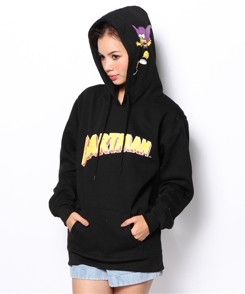 DANCE LB-03（ダンス エルビー・ゼロスリー）の「【The Simpsons / シンプソンズ】Simpsons10　プルオーバー（Tシャツ/カットソー・レディース・ホワイト系/ブルー系/ブラック系・FREE）」の2枚目の写真