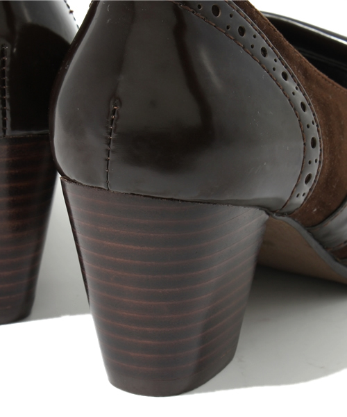 one after another NICE CLAUP（ワンアフターアナザーナイスクラップ）の「【ナイスクラップ】ハートタッセルウィングチップ（その他シューズ・レディース・ピンクベージュ/ブラック/ブラウン系その他・MEDIUM/LARGE/SMALL）」の9枚目の写真