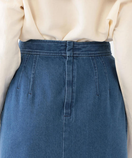 Steven Alan　14OZ DENIM TIGHT SKIRT Steven Alan（スティーブンアラン）の「＜Steven Alan＞DENIM